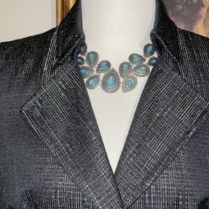 LeSuit Skirt & Suit Studio Blazer (Both Kasper Companies) Matching Suit. Size 8.